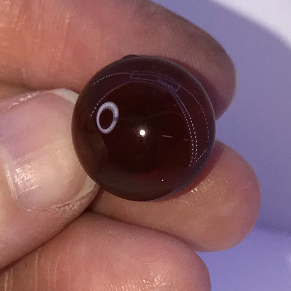 Carnelian Cabochon Pin